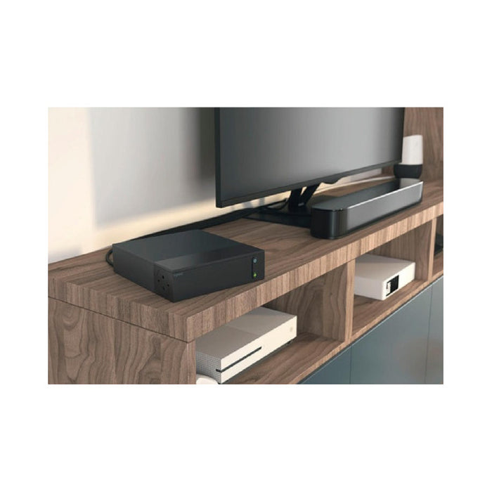 SPLITTER FOR TV AREA 4x2P+E and 4x2P LEGRAND - BLACK