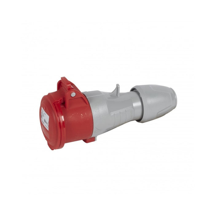 COUPLING IP44 3P+E, 16A 380/415V LEGRAND - GRAY/RED