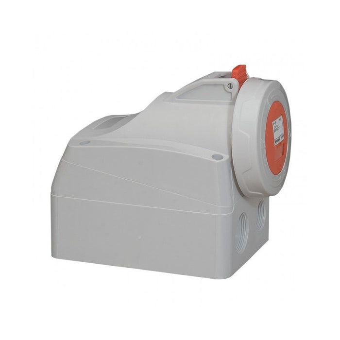 OUTDOOR MOUNTING CONTACT IP66/67 3P+N+E, 16A 380/415 V~LEGRAND - GRAY/RED