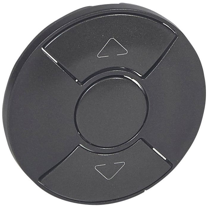 CELIANE LEGRAND BLIND BUTTON/KEY PLATE - GRAPHITE