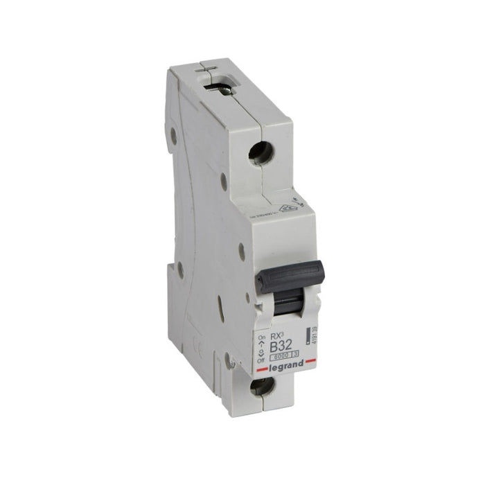 SINGLE POLE CIRCUIT BREAKER LGR 419139 RX-MCB 1P B 32A 6KA LEGRAND