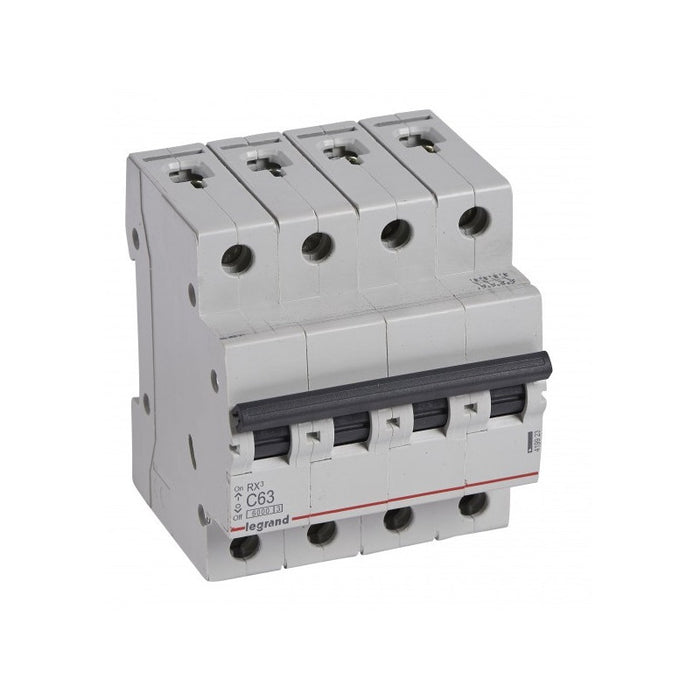 CIRCUIT BREAKER LGR 419923 RX-MCB 4P C 63A 6KA LEGRAND