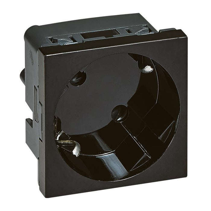 SHUKO BLACK 2M AUTO. MOSAIC LEGRAND TERMINALS - BLACK