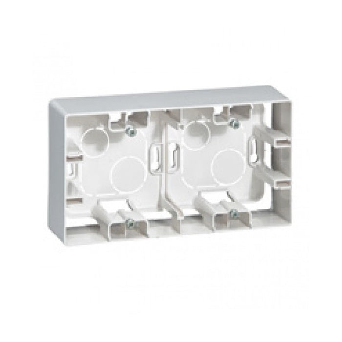 DOUBLE BOX FOR OUTDOOR MOUNTING NILOE LEGRAND - WHITE
