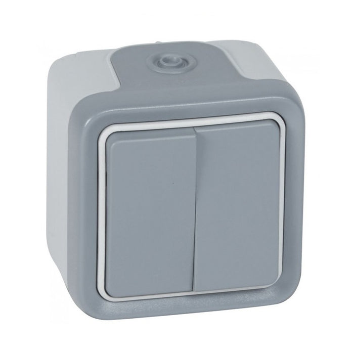 SERIAL KEY FOR EXTERNAL MOUNTING PLEXO LEGRAND - GRAY