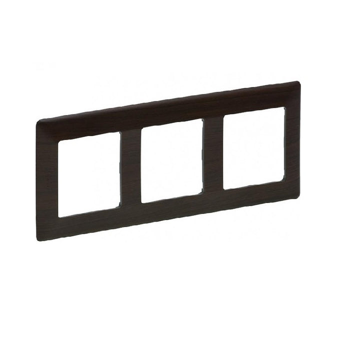 TRIPLE FRAME VALENA LIFE LEGRAND - DARK WOOD