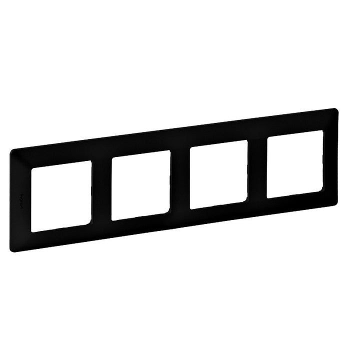 QUAD FRAME LGR 754254 VALENA LIFE LEGRAND - MAT BLACK