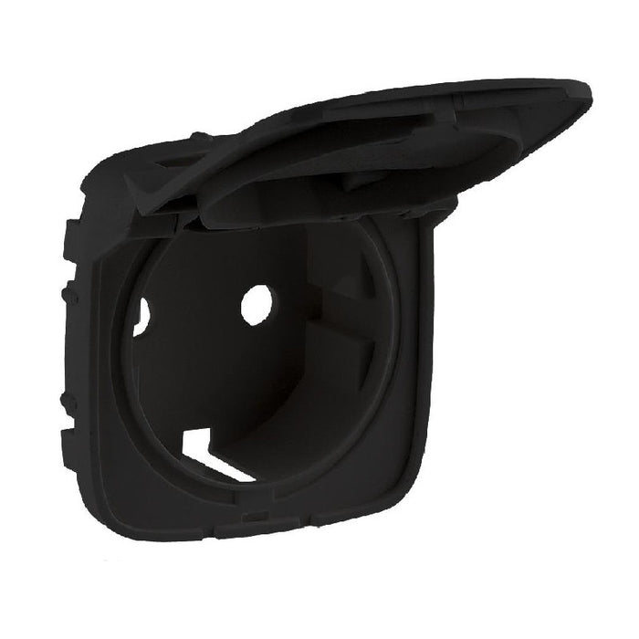 FACE PANEL STUCCO WITH COVER VALENA ALLURE LEGRAND - BLACK