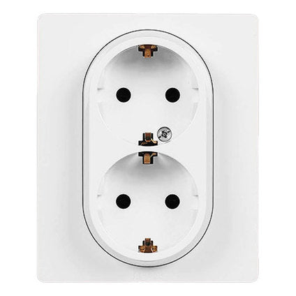 CONTACT DOUBLE WHITE LEGRAND NILOE