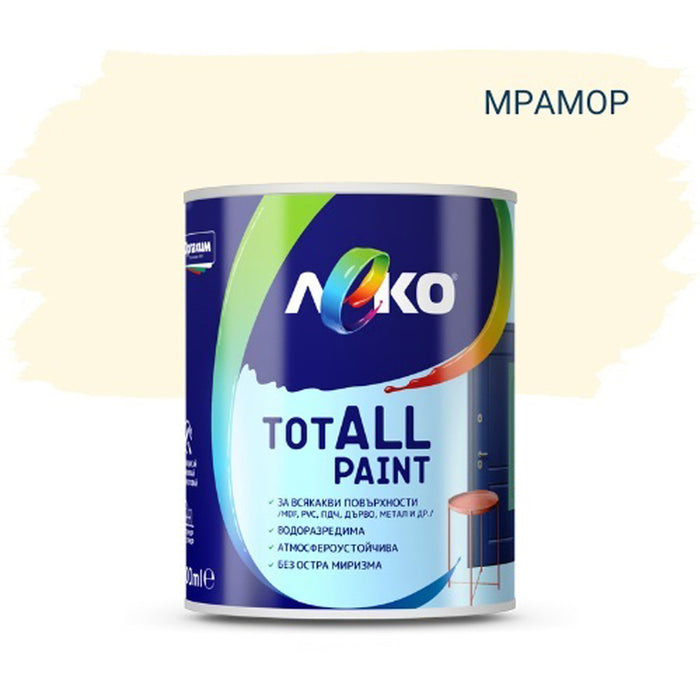 TOTALL PAINT MARBLE 0.600 L LEKO