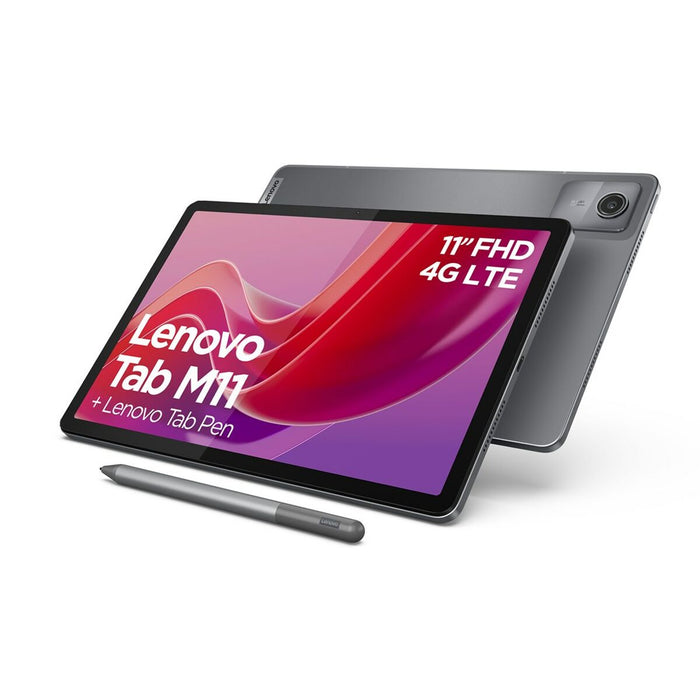 LENOVO Tab M11 LTE MediaTek Helio G88 2.0GHz 11inch WUXGA 90Hz 4GB DDR4X 128GB flash Android 13 Luna Grey + Pen