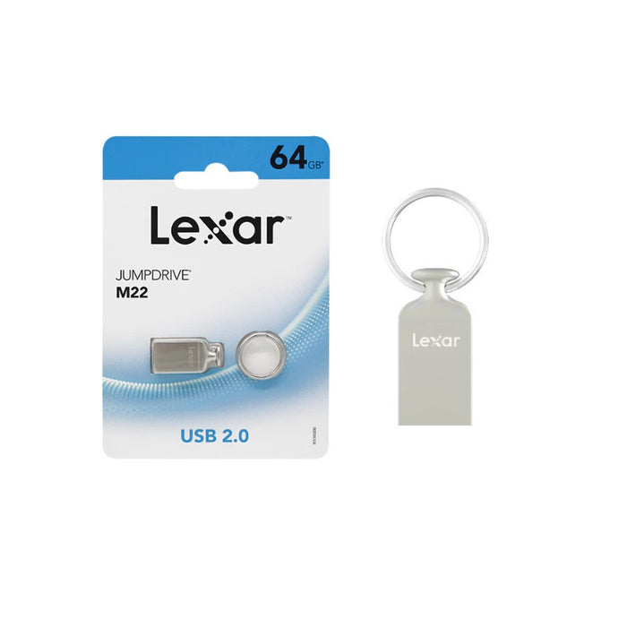 USB 2.0 64GB Jump Drive M22 Light Gold LEXAR