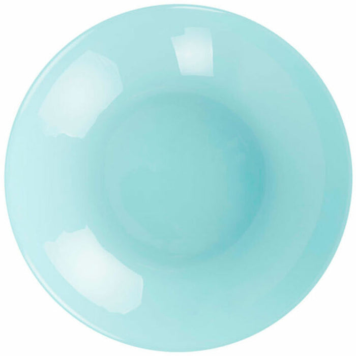DEEP DIWALI PLATE 20CM 1PC TURQUOISE LUMINARC