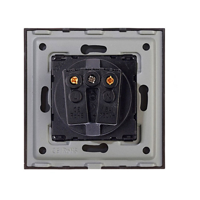 CONTACT WITH CHILD PROTECTION AND FRAME GLASS BLACK LUXON