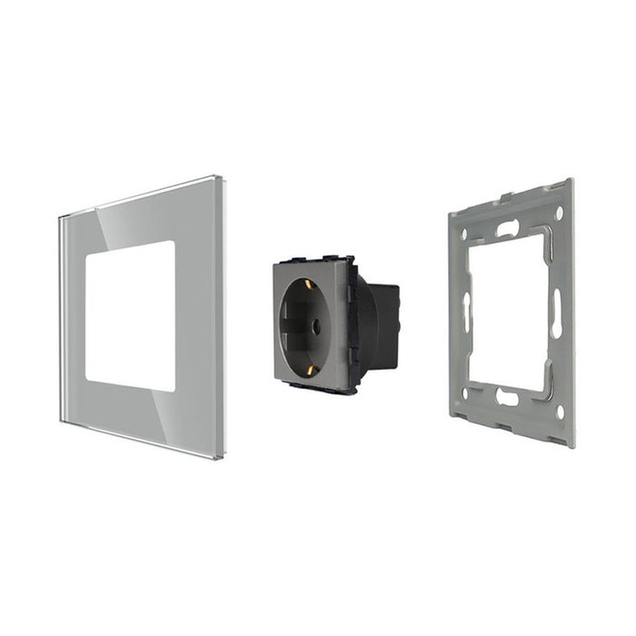 CONTACT WITH CHILD PROTECTION AND LUXON GLASS FRAME