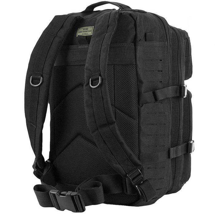 M-TAC Large Assault Pack Laser Cut Backpack - Black