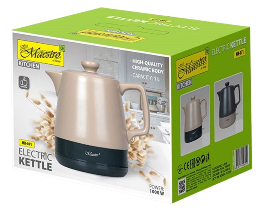 MAESTRO MR-071 electric kettle 1 l