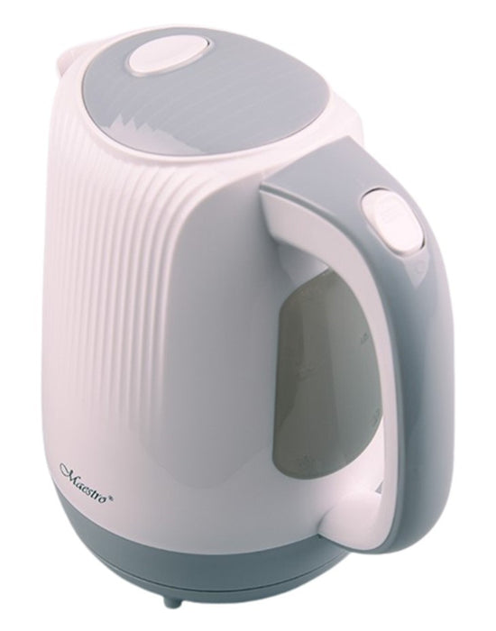 Feel-Maestro MR042 white electric kettle 1.7 L Grey, White 2200 W