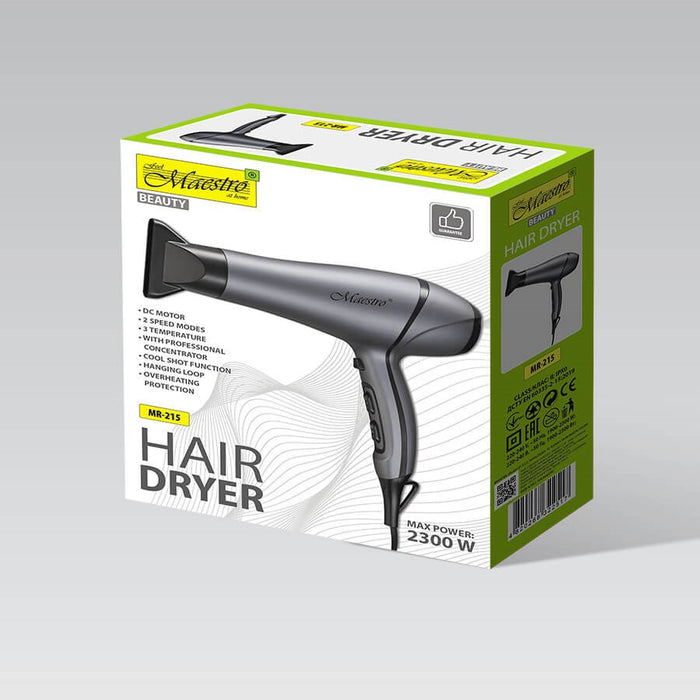 Hair dryer 2300W MAESTRO MR-215