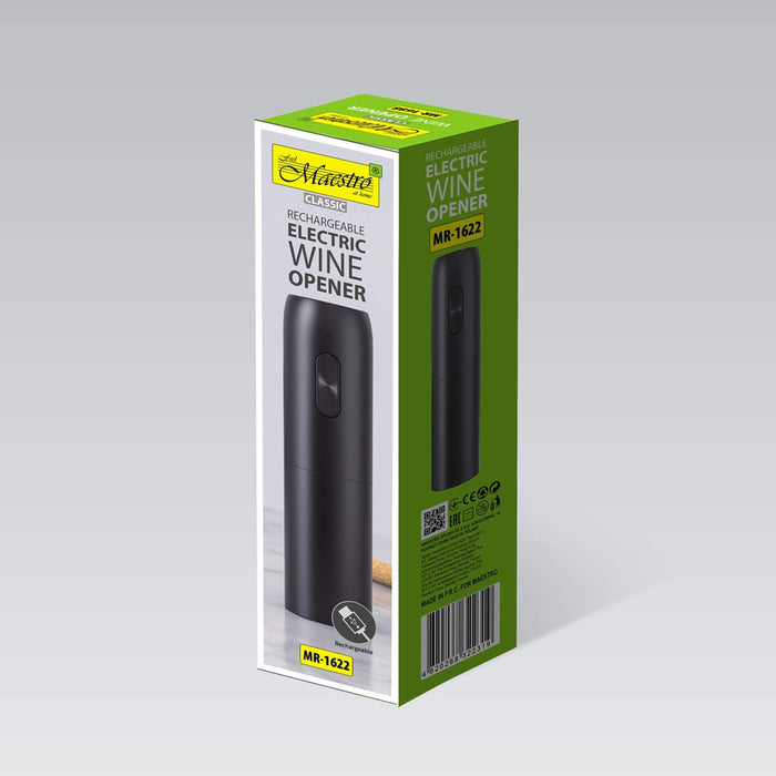 MAESTRO MR-1622 USB electric wine corkscrew