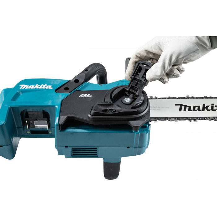 BATTERY BRUSHLESS CHAIN SAW MAKITA DUC357Z 18 V, WITHOUT BATTERY AND CHARGER, BAR LENGTH 35.00 cm