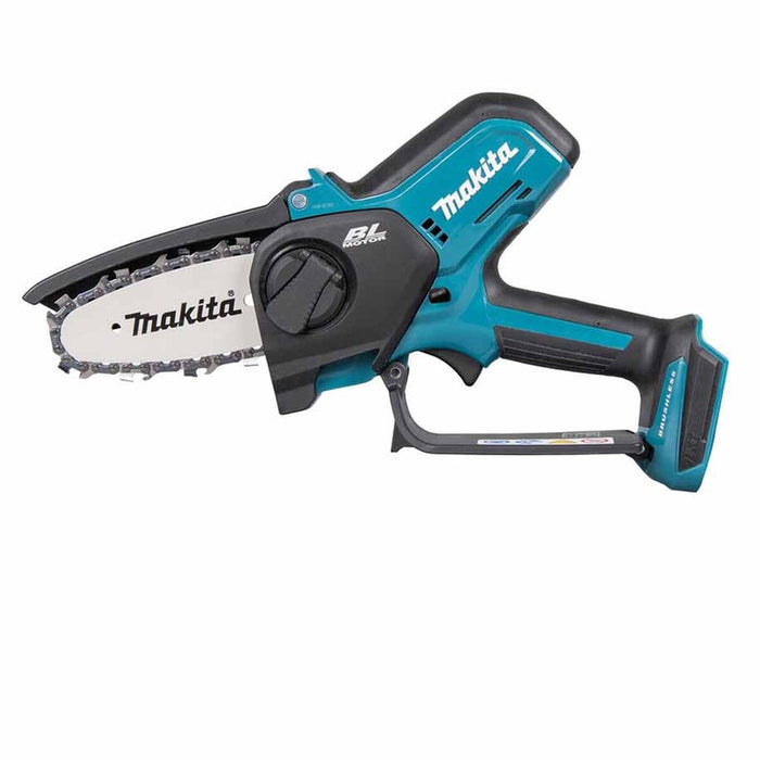 BATTERY BRUSHLESS MINI CHAIN SAW MAKITA DUC101Z 18 V, BAR LENGTH 10.00 cm, WITHOUT BATTERY AND CHARGER, BAR LENGTH 10.00 cm