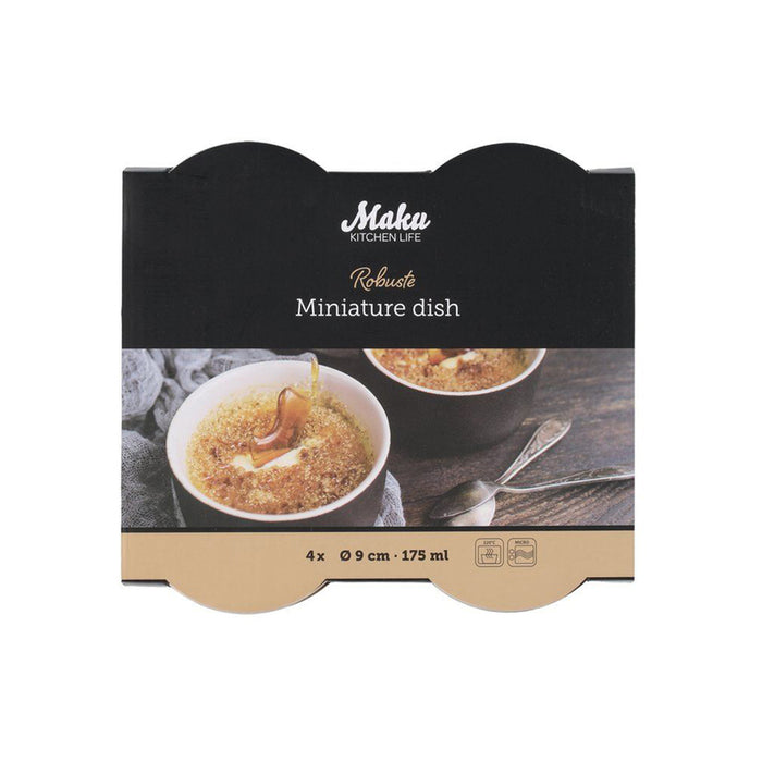 K-KT CUPS FOR CREAM BRULLE 4 PCS - 0.18 L MAKU