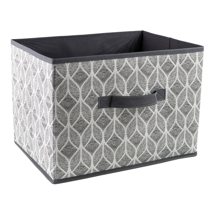 TEXTILE BOX MAXHOME 38X27X27 CM. BRAID