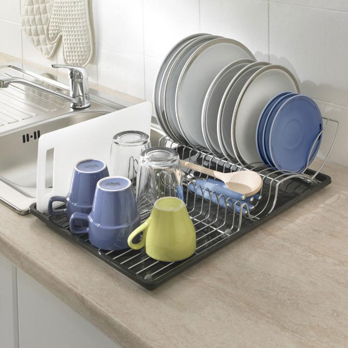 DRYER FOR DISHES WITH FOLDING ARM METALTEX WING-TEX