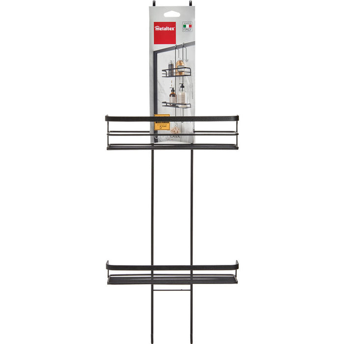 SHOWER SHELF METALTEX ORIGIN LAVA