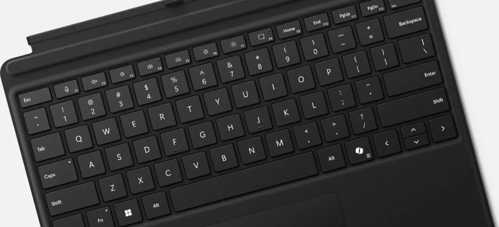 Microsoft Surface Pro Keyboard 2024 Con ENG/INT, Black