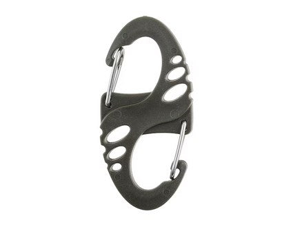 Mil-Tec S-Hook snap hook set - Green