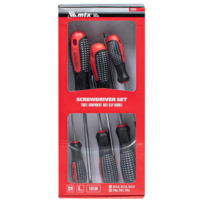SCREWDRIVER SET 6 PCS. MTX