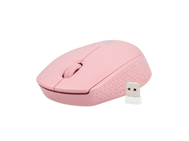 Natec Mouse Stork Wireless 1600DPI Optical, Pink
