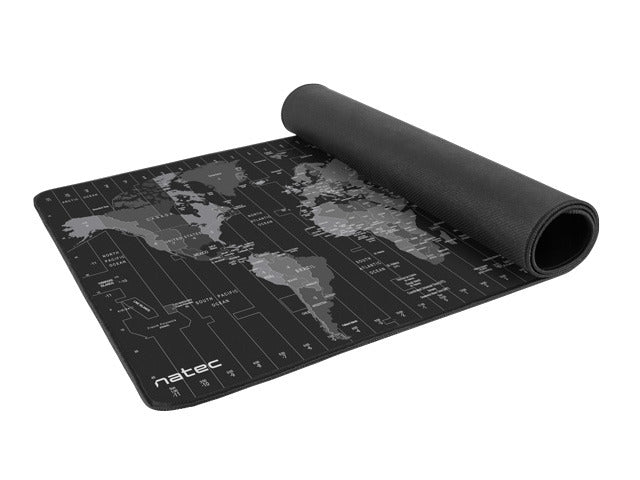 Natec Mouse Pad Time Zone Map MAXI 800x400 mm