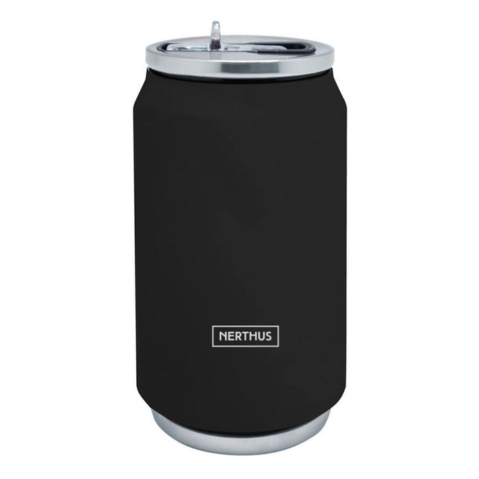 NERTHUS 330 ML THERMOS CUTLERY COLOR BLACK
