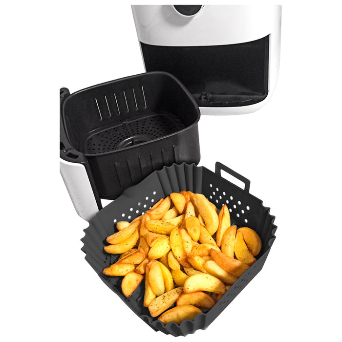 PERFORATED SILICONE BASKET FOR AIR FRYER NERTHUS