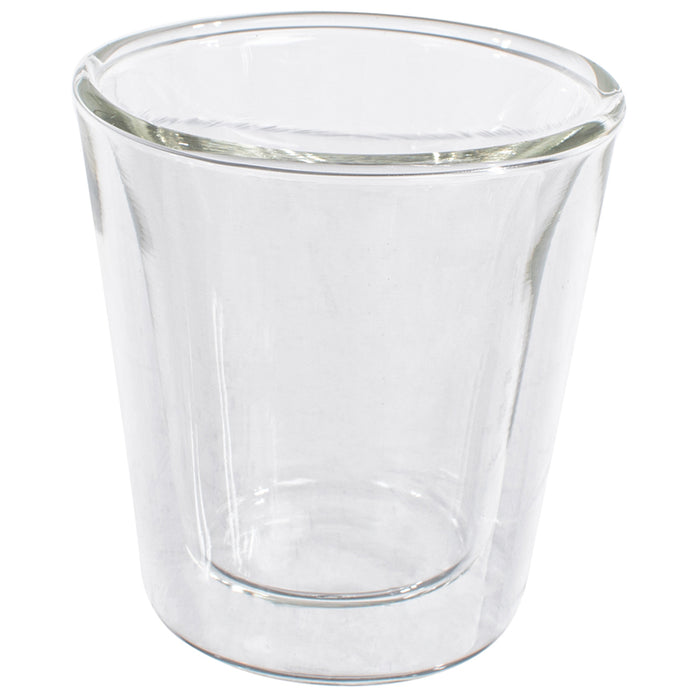 DOUBLE-WALLED COFFEE GLASS 2PCS 100 ML NERTHUS