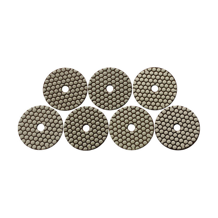 SET OF DIAMOND DRY POLISHING DISCS 7 PCS NEXTOOL SPD-710