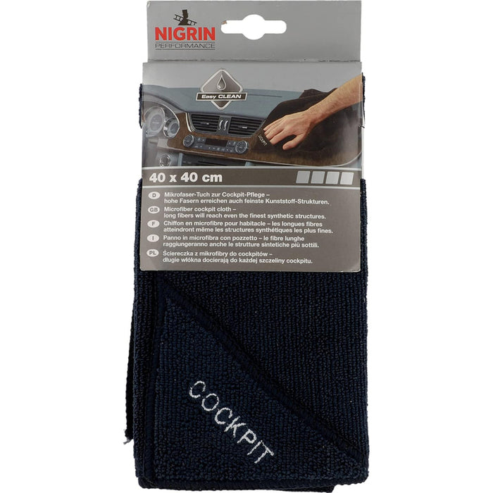 MICROFIBER TOWEL FOR DASHBOARD 40X40 CM NIGRIN