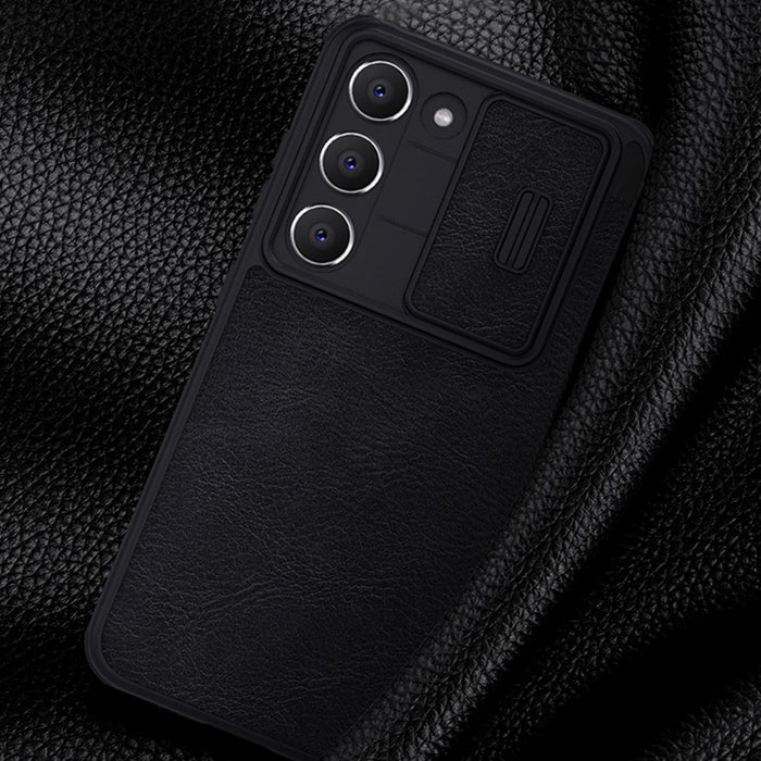 Case Nillkin Qin Leather Pro for SAMSUNG S23+ (black)