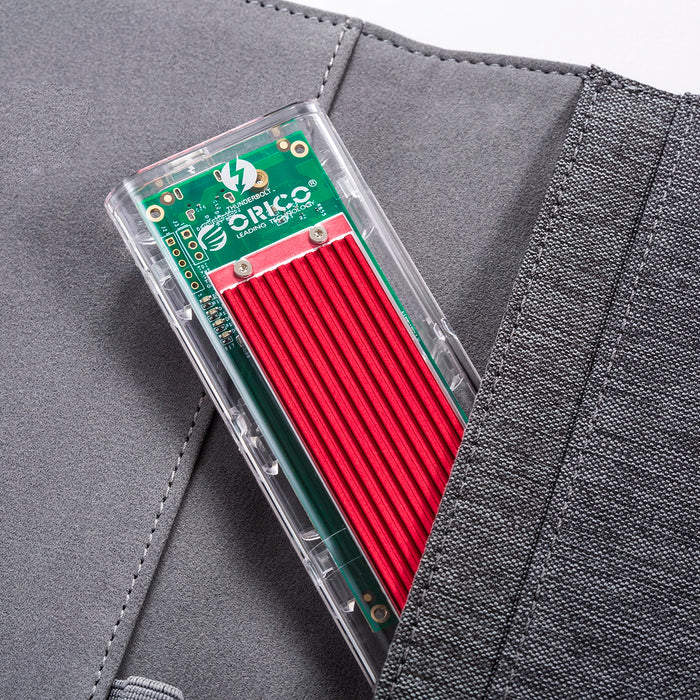 Orico TCM2-C3 M.2 NVME to USB-C 10Gb/s Disk Drive - Red