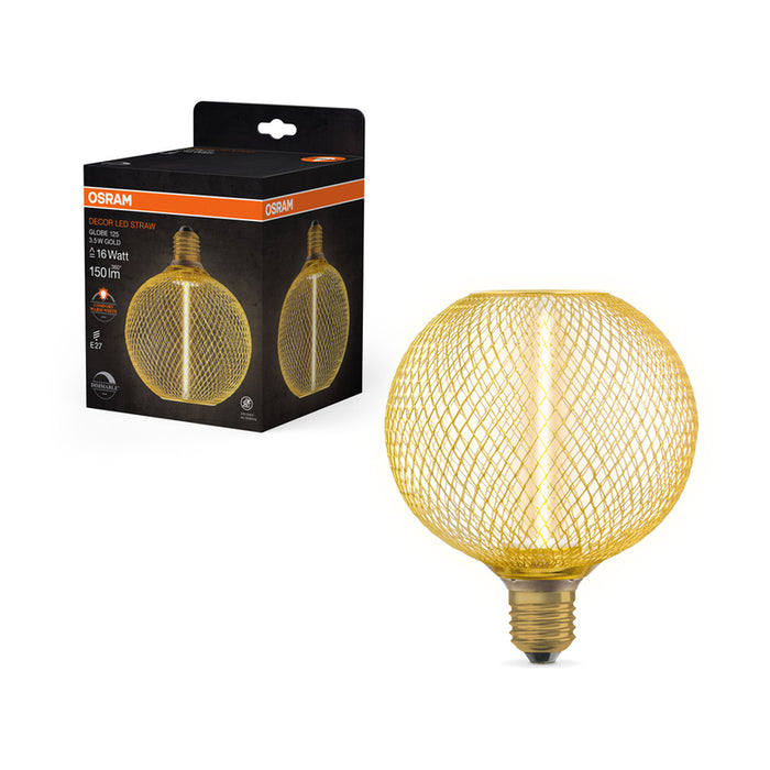 LED BULB E27 3.5W 1800K 140LM FILAMENT GOLD OSRAM