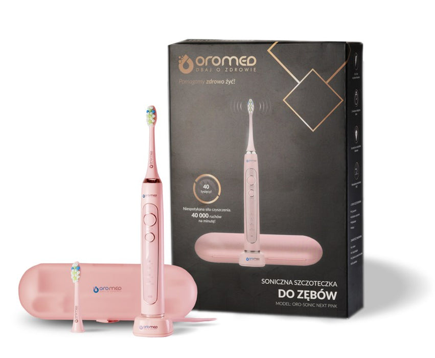 OROMED ORO-SONIC NEXT PINK pink sonic toothbrush