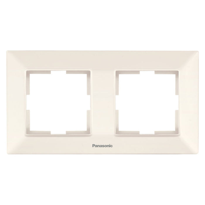 FRAME DOUBLE HORIZONTAL CREAM PANASONIC Arkedia Slim
