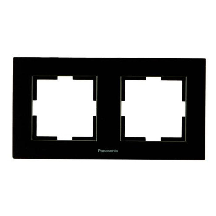 FRAME DOUBLE BLACK PANASONIC KARRE PLUS