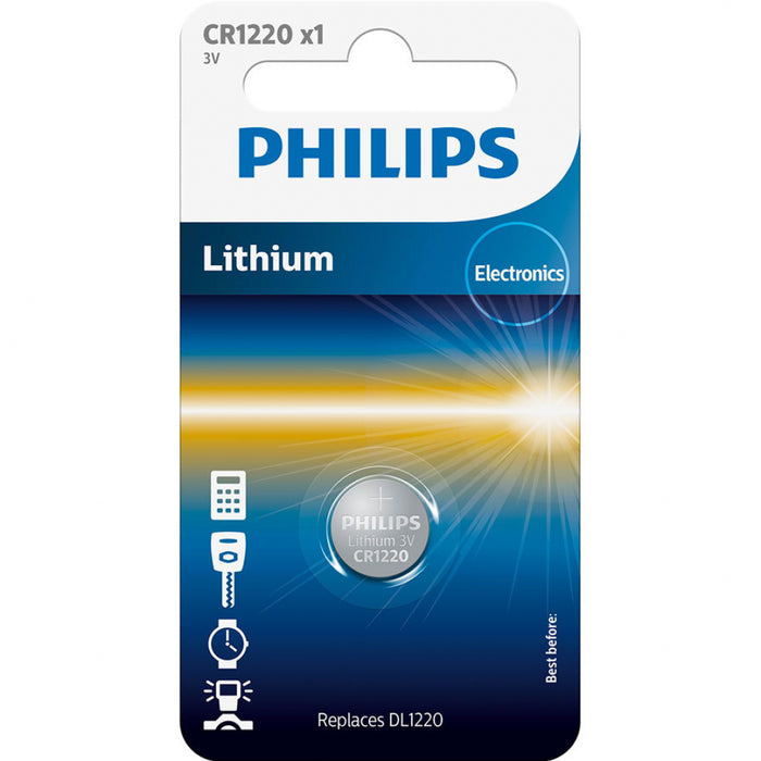 Batteries Philips CR1220/00B