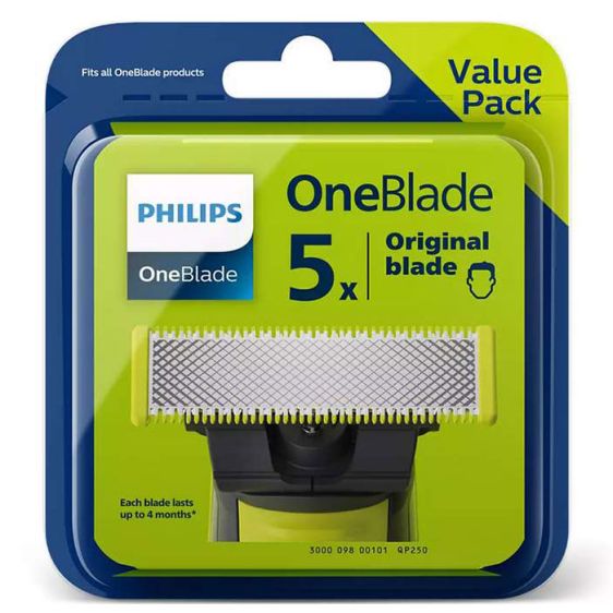 Replaceable blade OneBlade PHILIPS QP250/50 5 pcs