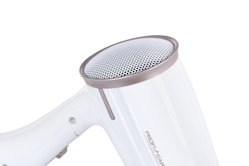 ProfiCare PC-HT 3009 1400 W Champagne, White