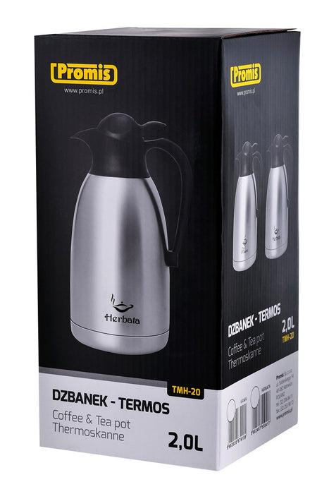 PROMIS Steel jug 2.0 l, tea print